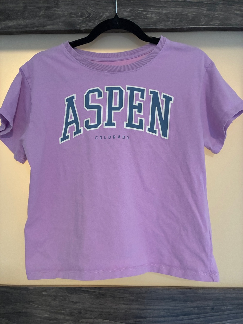 art class Girls Tee Size XXL Short Sleeve Lavender Aspen Graphic